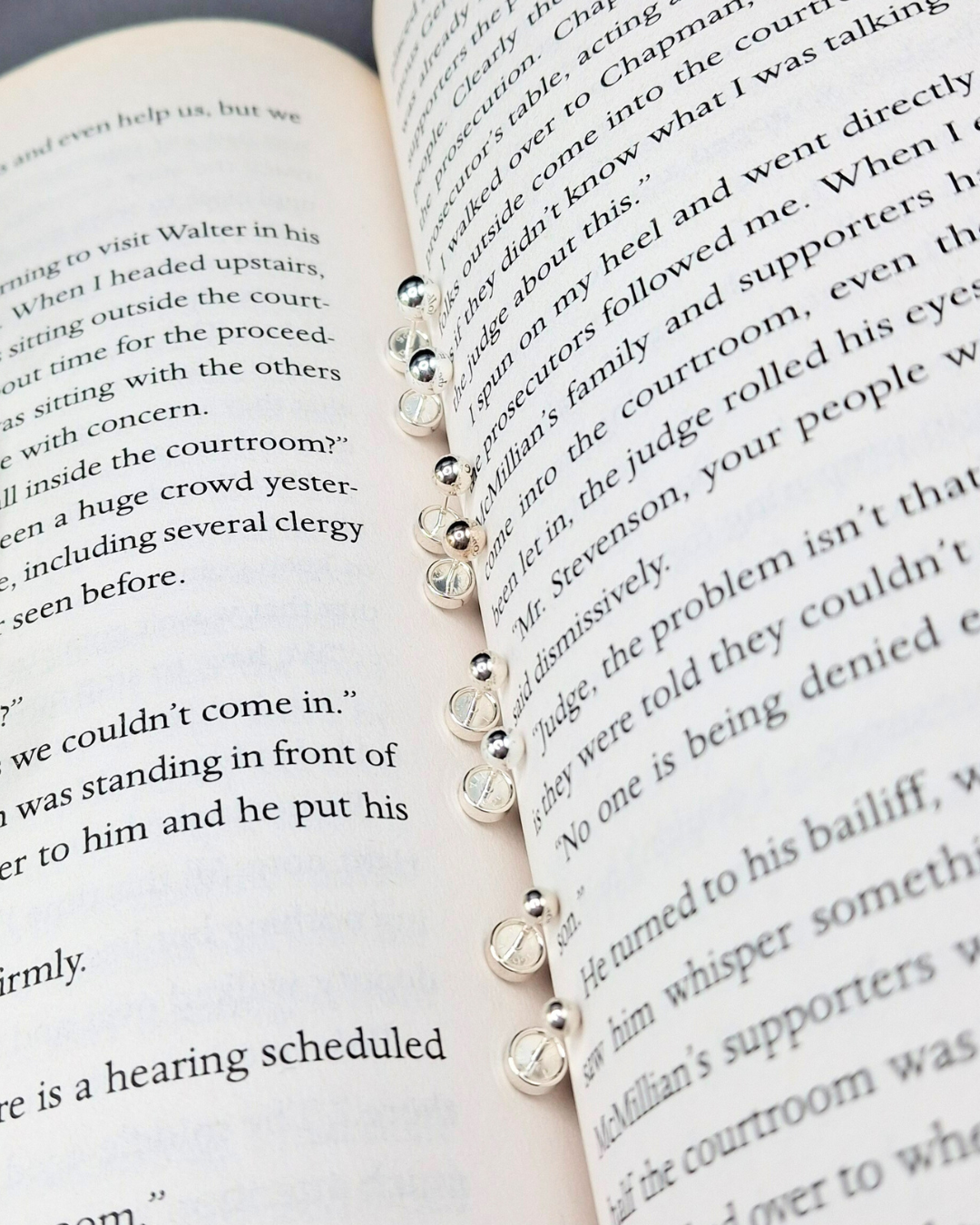 Aros Abridores Bolita de plata