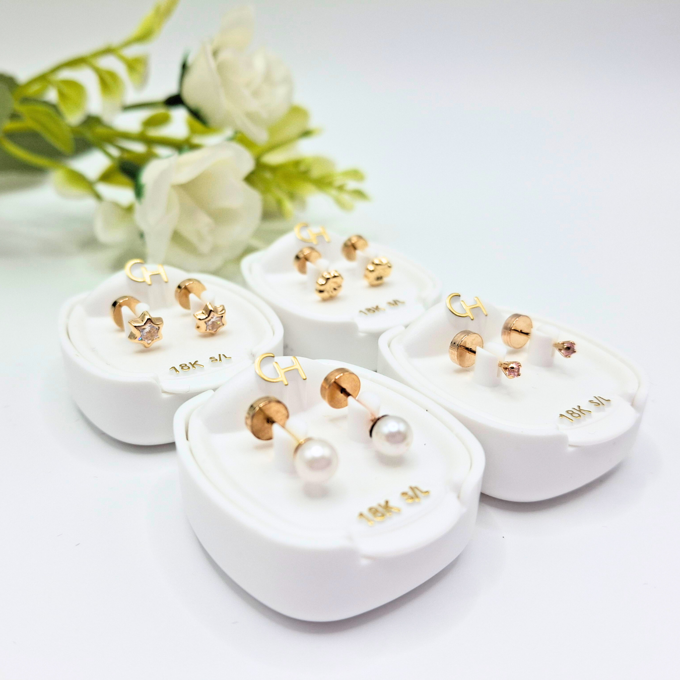 Aros Abridores Oro 18k