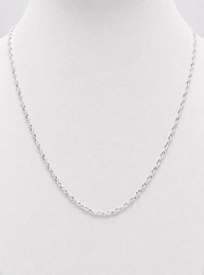Cadena Singapur 45 cm Plata 925 Rodinada