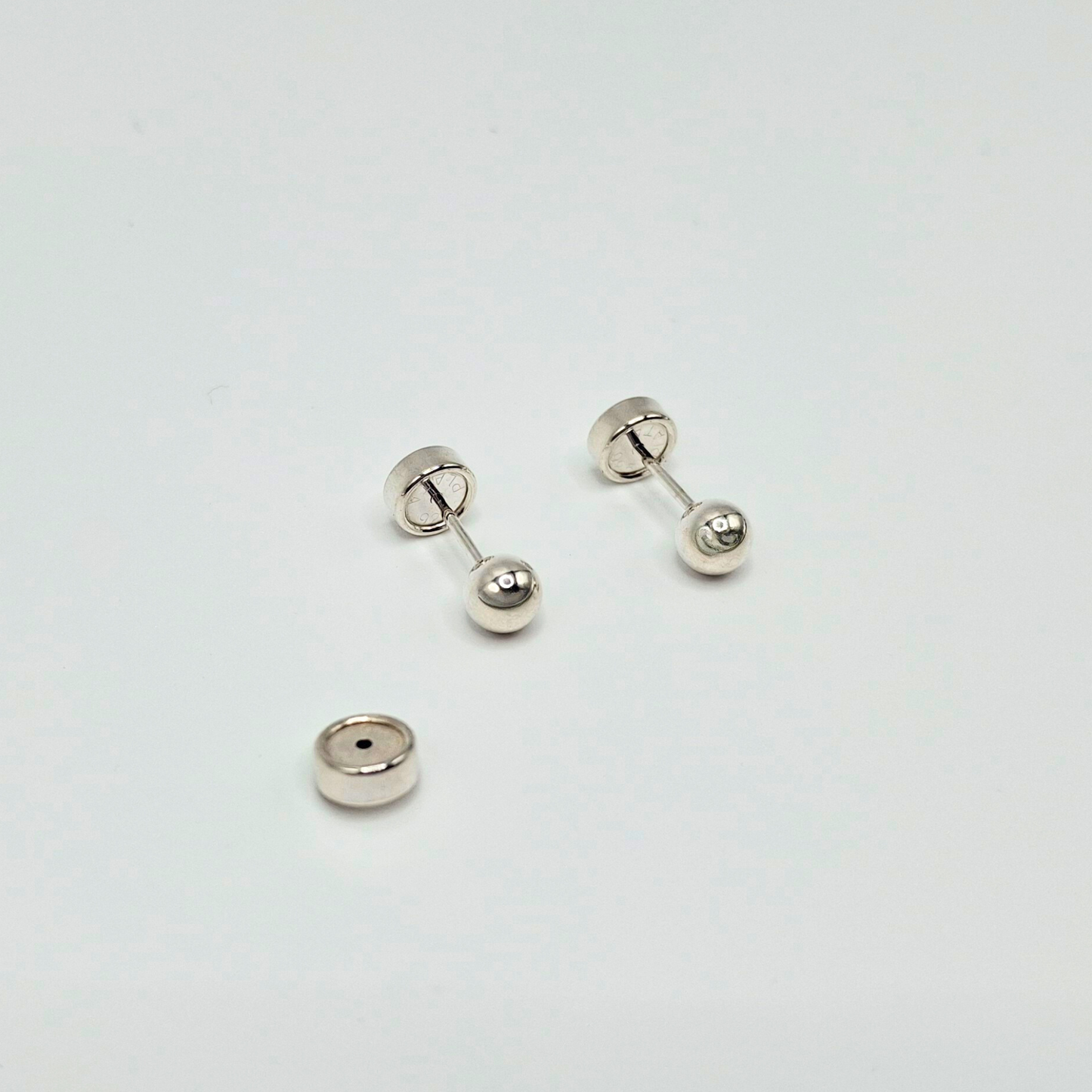 Aros Abridores Bolita de plata