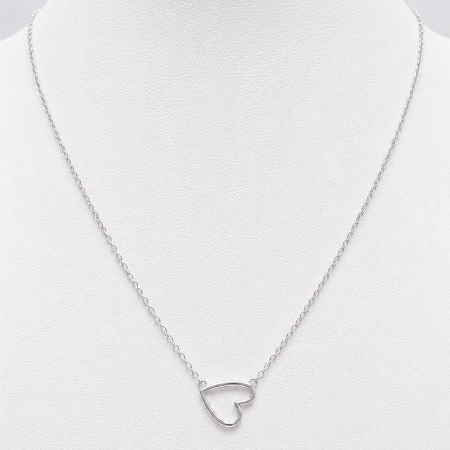 Collar Corazón Plata 925 Rodinada