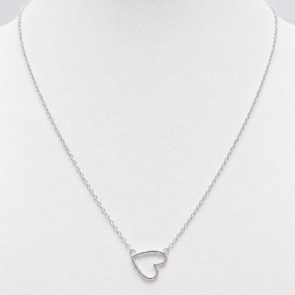 Collar Corazón Plata 925 Rodinada