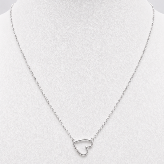 Collar Corazón Plata 925 Rodinada