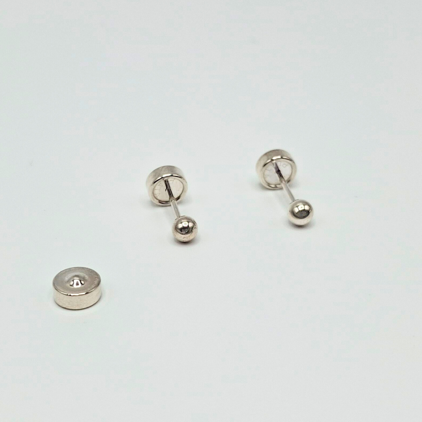 Aros Abridores Bolita de plata