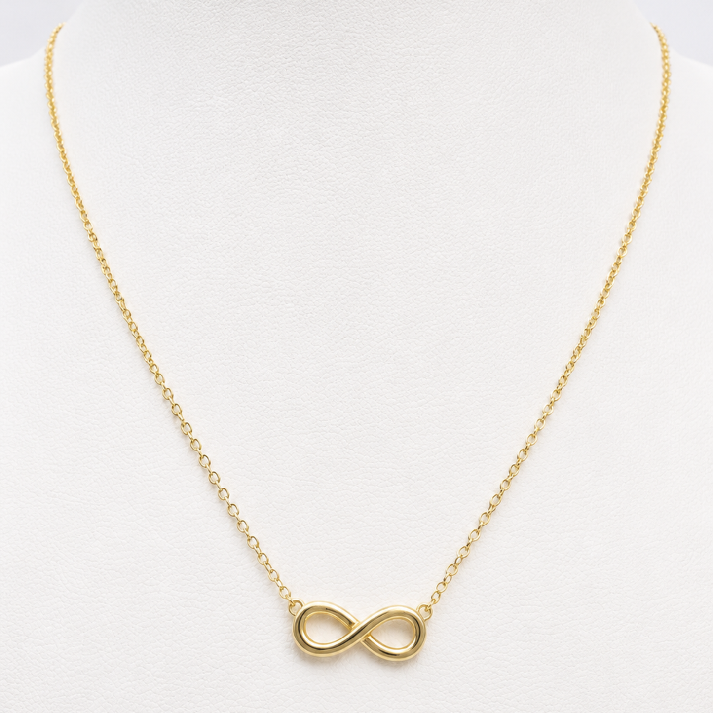 Collar Infinito Plata 925 dorado