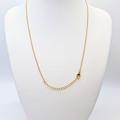 Collar Tres Puntos de Luz Plata 925 dorado