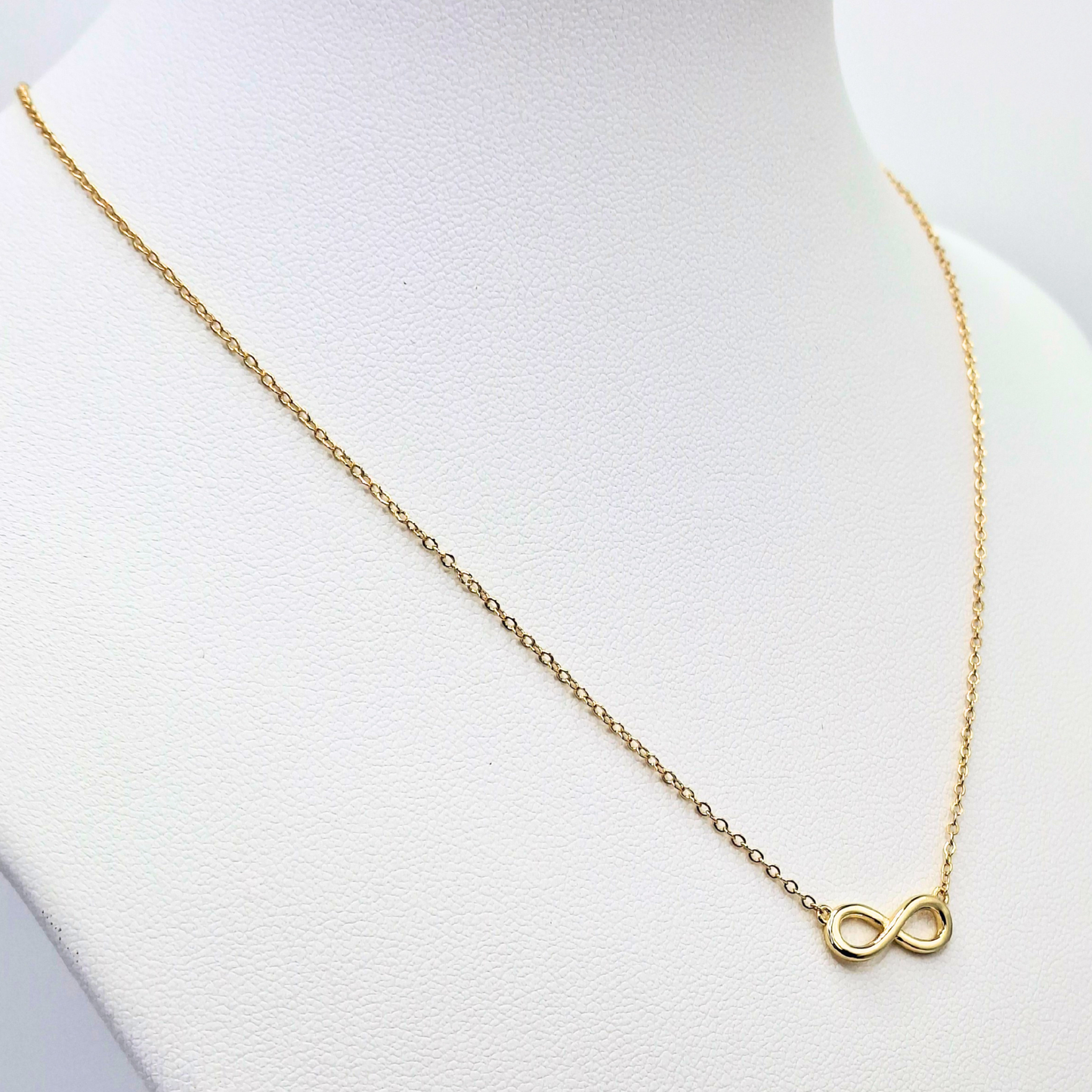 Collar Infinito Plata 925 dorado