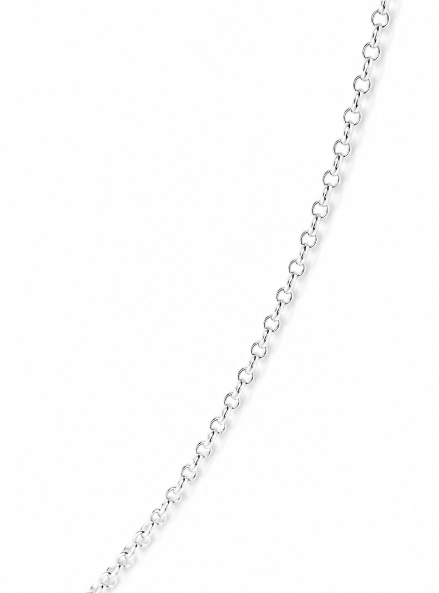 Cadena Rolo Forzatina 45 cm Plata 925 Rodinada