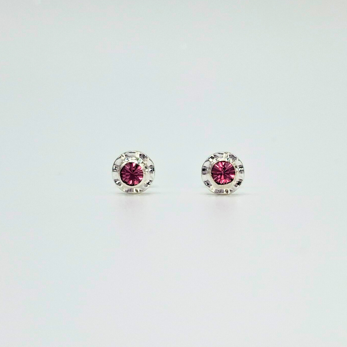 Aros abridores Flor de Circón y plata