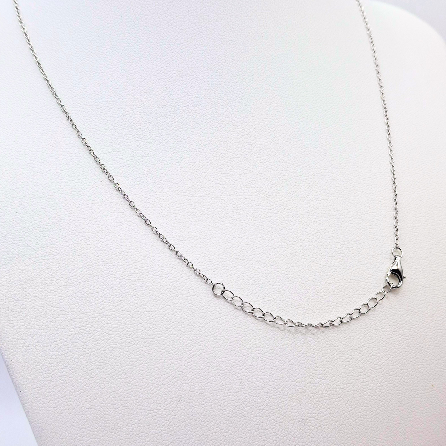 Collar Tres Puntos de Luz Plata 925 Rodinada