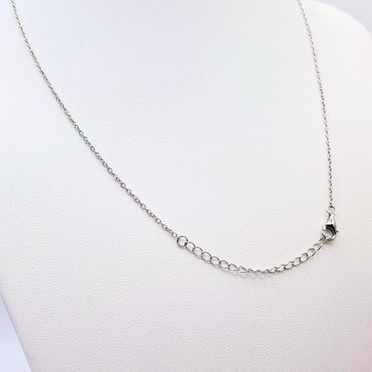 Collar Tres Puntos de Luz Plata 925 Rodinada