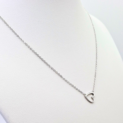 Collar Corazón Plata 925 Rodinada