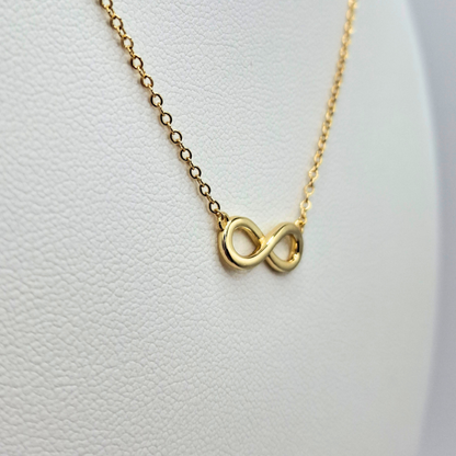 Collar Infinito Plata 925 dorado