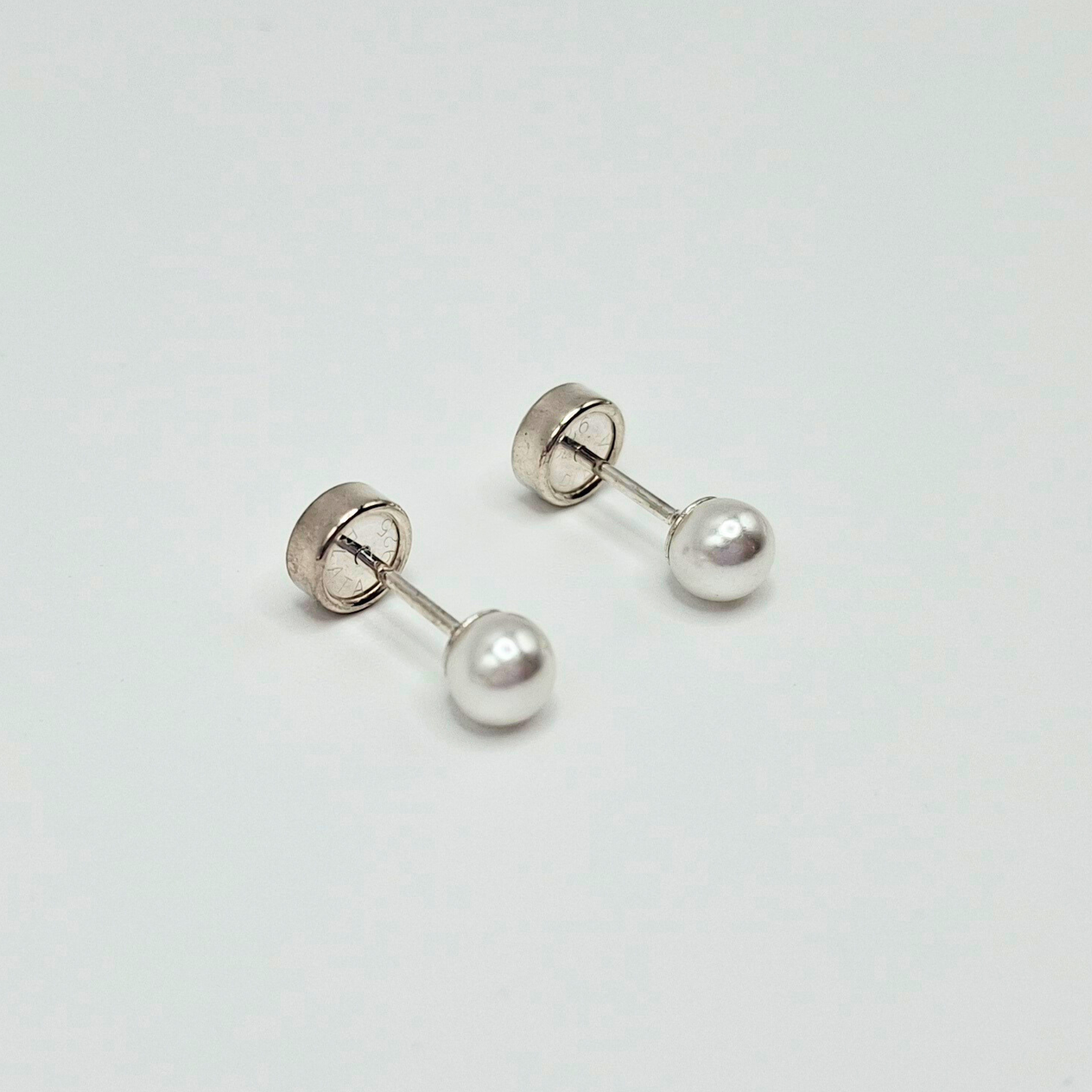 Aros Abridores Perla de plata