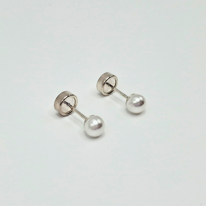 Aros Abridores Perla de plata