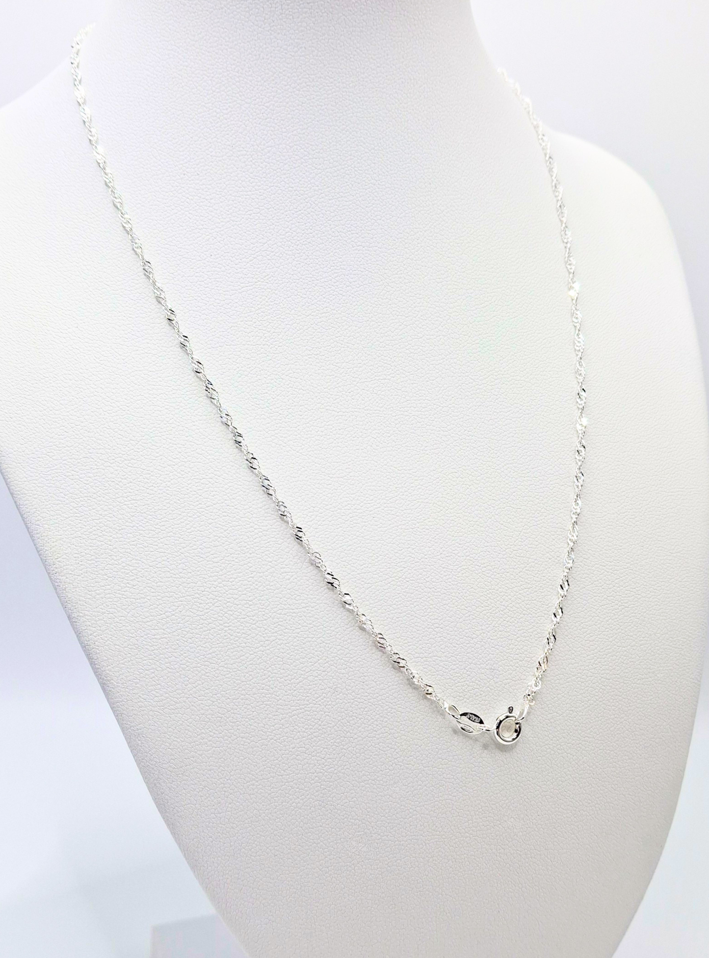 Cadena Singapur 45 cm Plata 925 Rodinada
