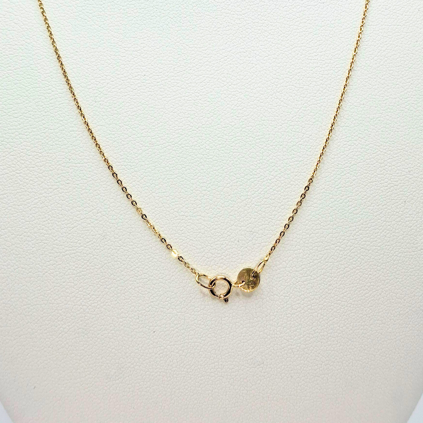 Cadena forzatina 45 cm, oro italiano 18k