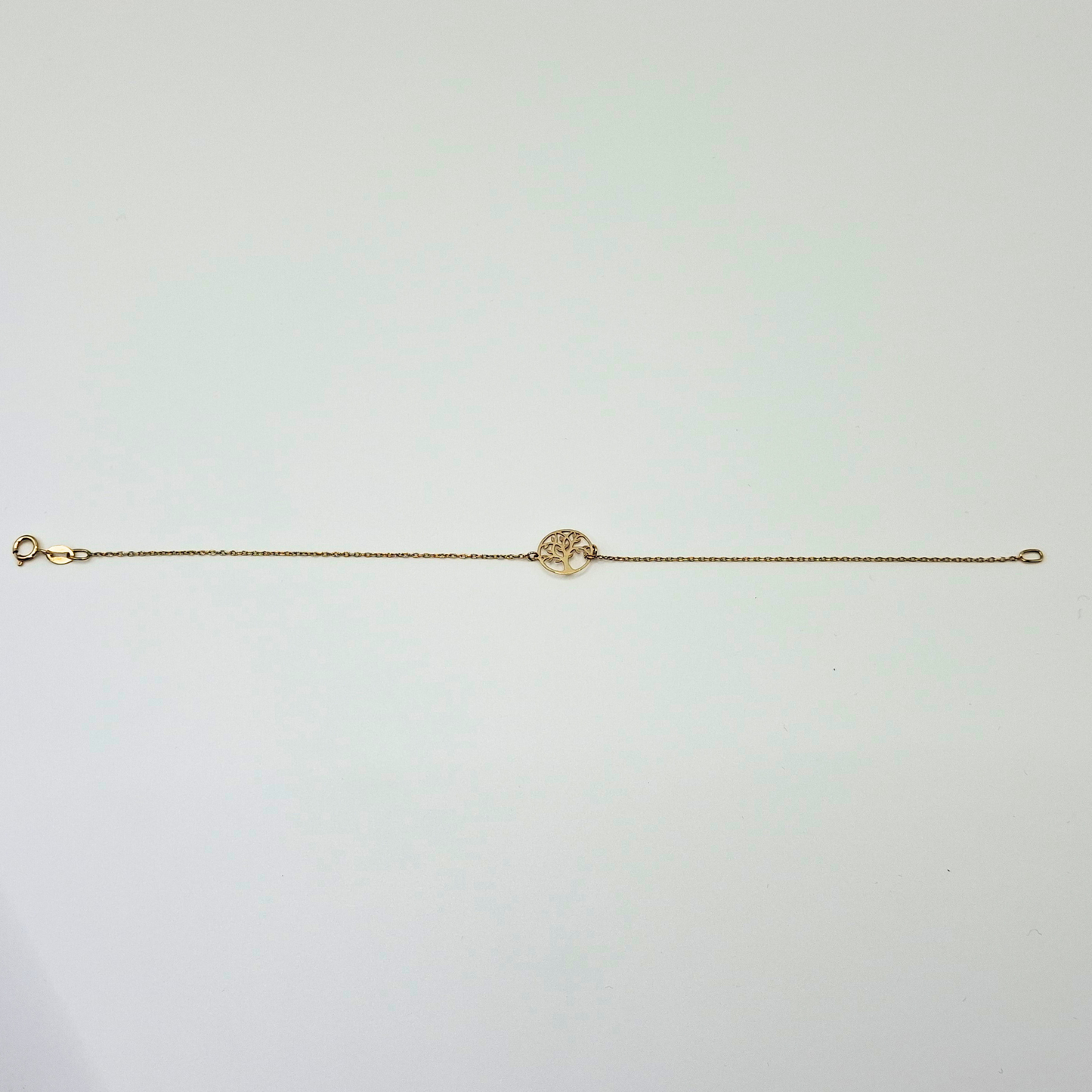 Pulsera árbol de la vida, 18K oro italiano