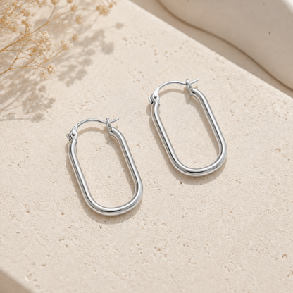 Aros Oval Plata 925 Rodinada