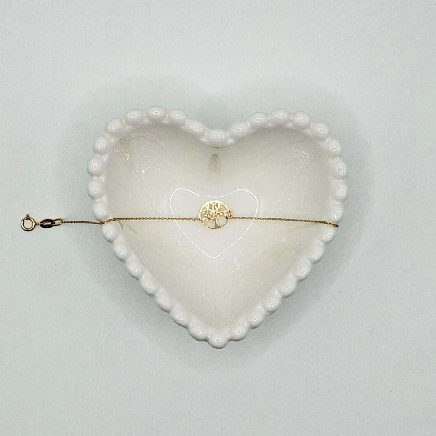 Pulsera árbol de la vida, 18K oro italiano