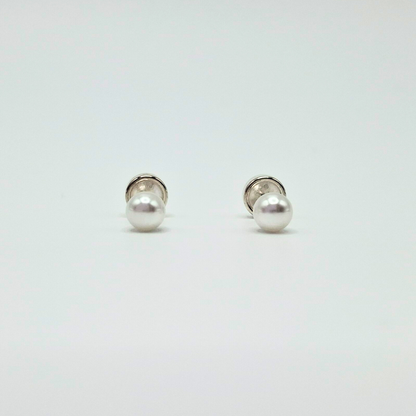 Aros Abridores Perla de plata