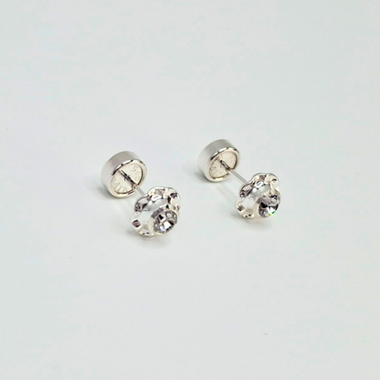 Aros abridores Flor de Circón y plata