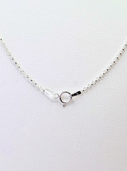 Cadena Rolo Forzatina 45 cm Plata 925 Rodinada
