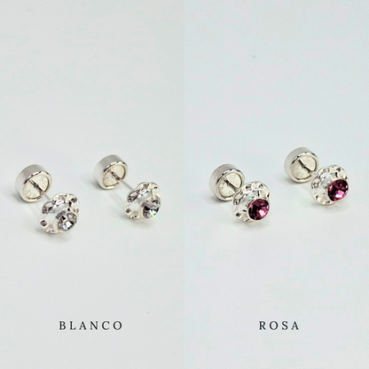 Aros abridores Flor de Circón y plata