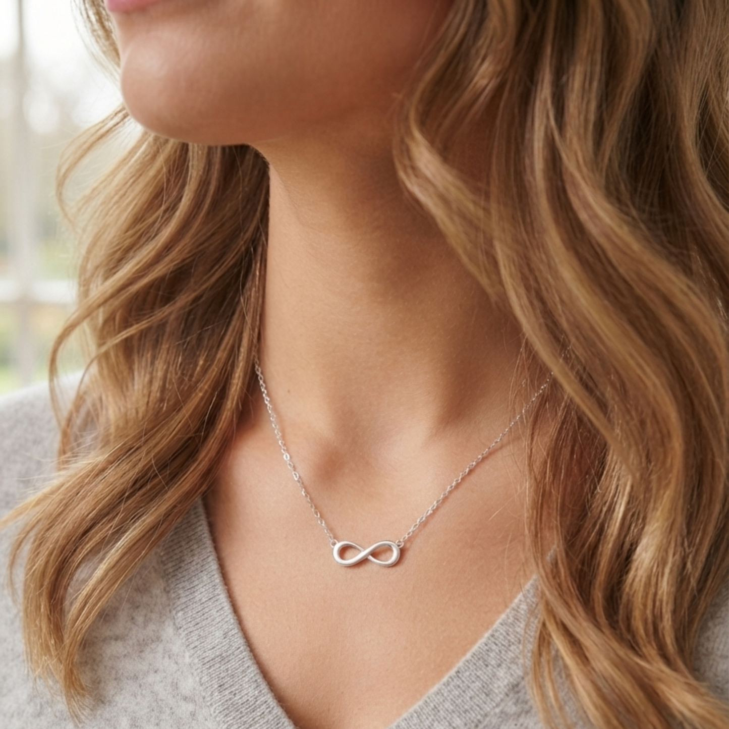 Collar Infinito Plata 925 Rodinada