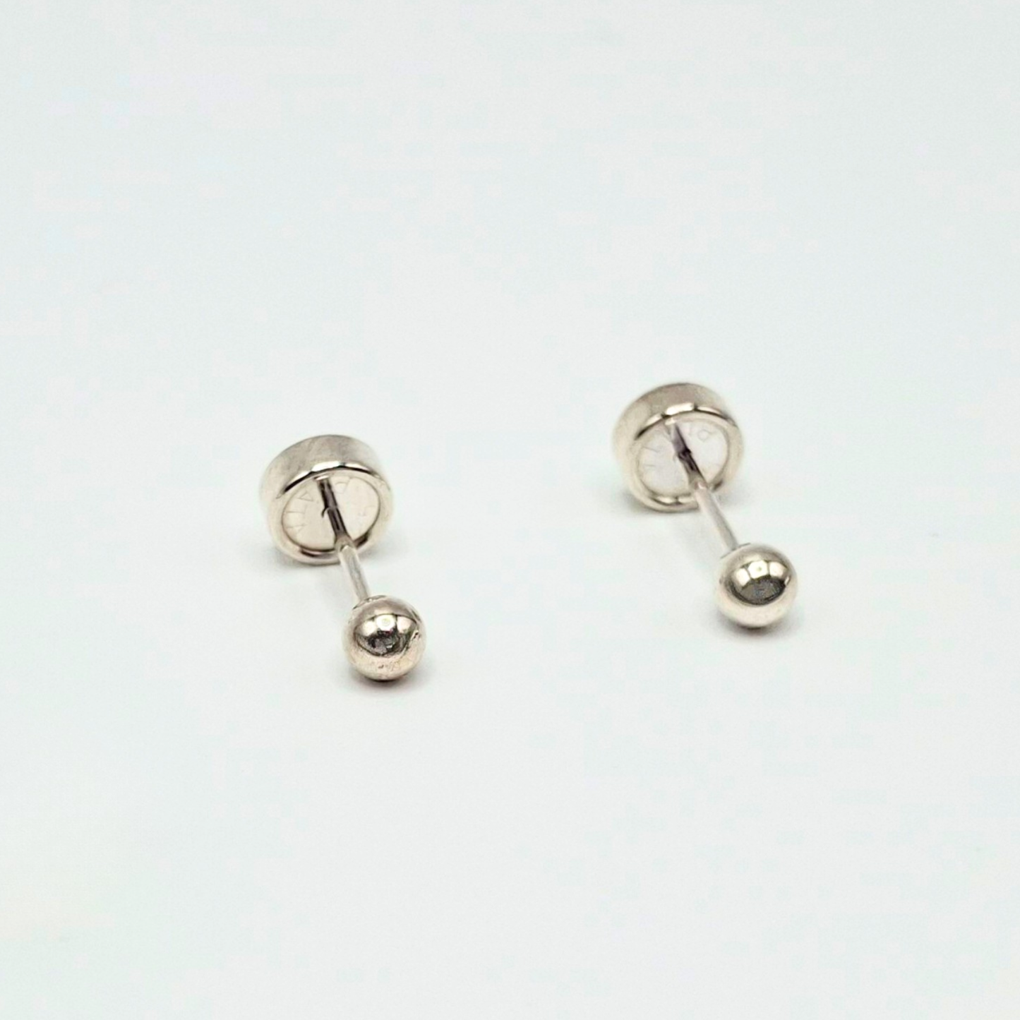 Aros Abridores Bolita de plata