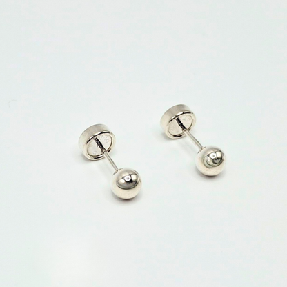 Aros Abridores Bolita de plata